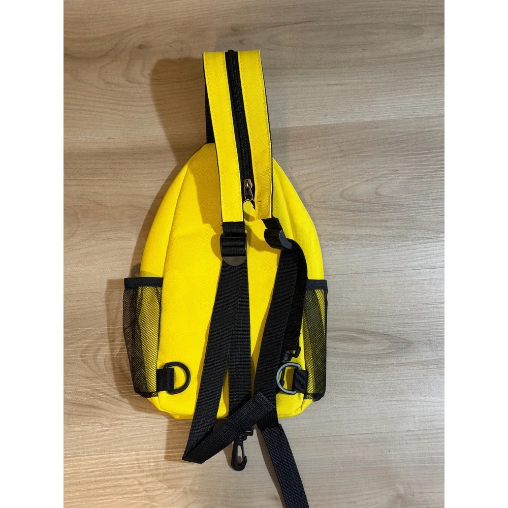 Generik Sling Bag Unisex O/S Yellow Crossbody Techwear NEW